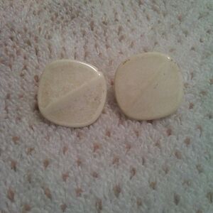 Chunky costume earrings